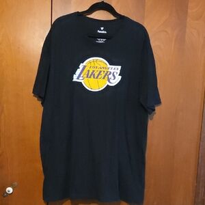 Fanatics Black Los Angeles Lakers Tee